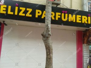 Elizz Parfümeri Kutu Harf Tabela